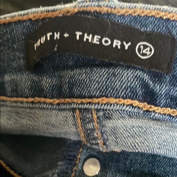 Truth & Theory High Rise Ankle Skinny Jeans - Picture 3 of 4
